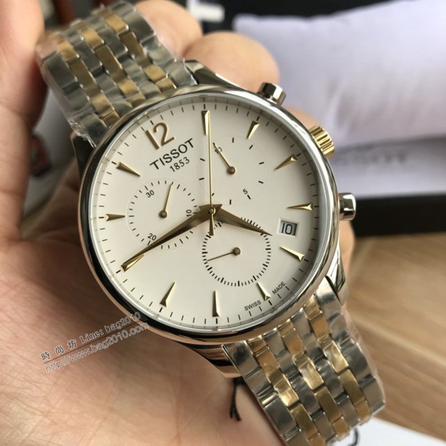 Tissot全原天梭石英男士腕表 T106系列V8男表  gjs2082